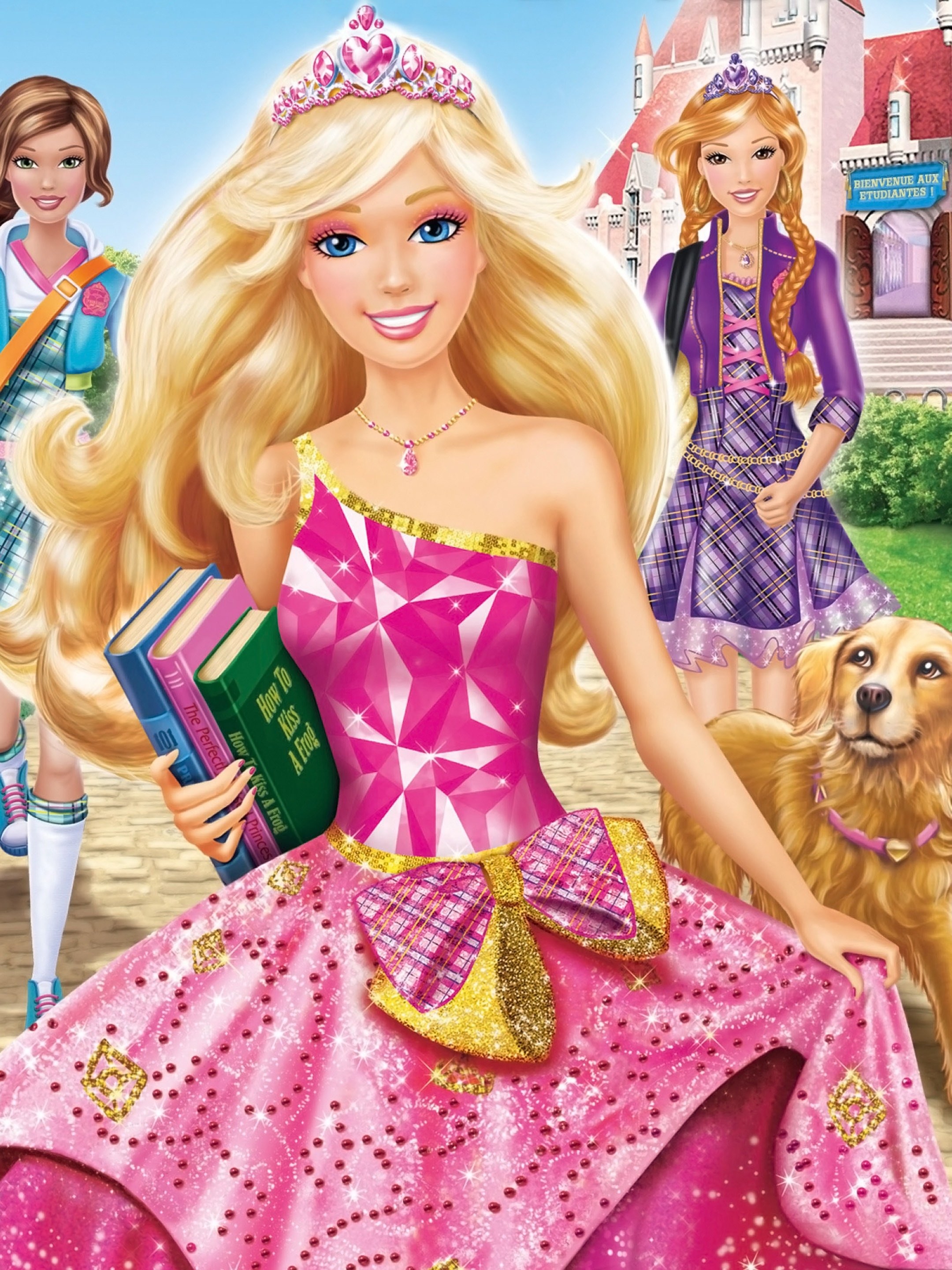 barbie becomes a princess